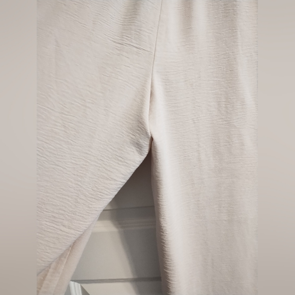 Beige Wide-Leg Pants - Picture 2 of 8